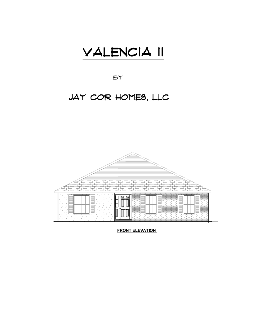 Valencia II Elevation